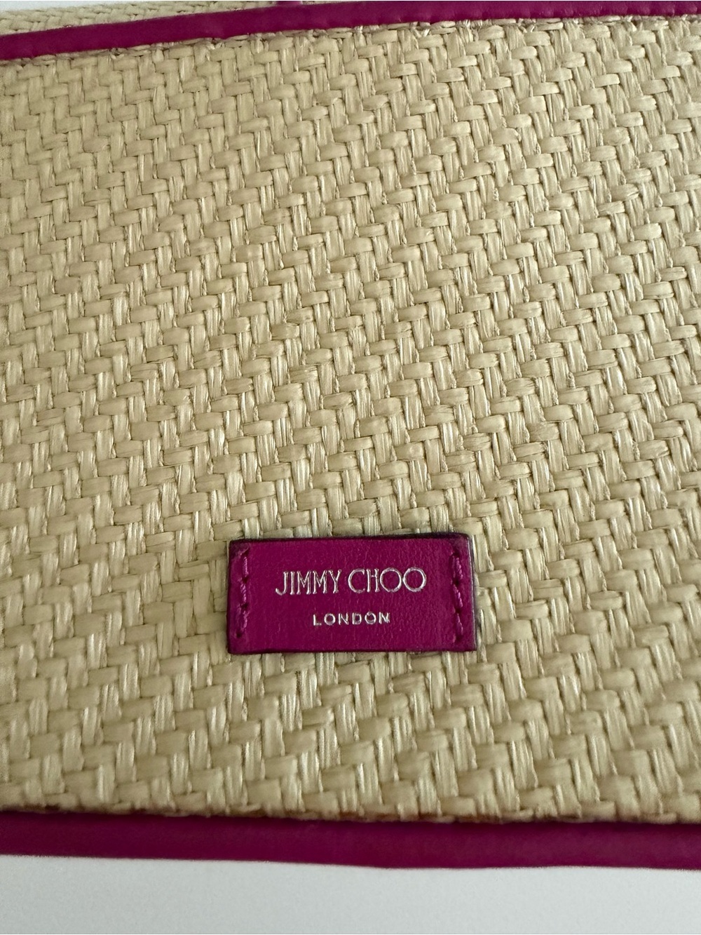 Jimmy Choo Raffia Crossbody Bag - Picture 4 of 13